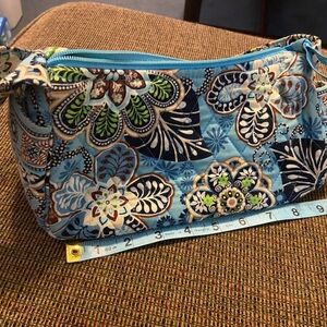 Small Vera purse in Bali blue